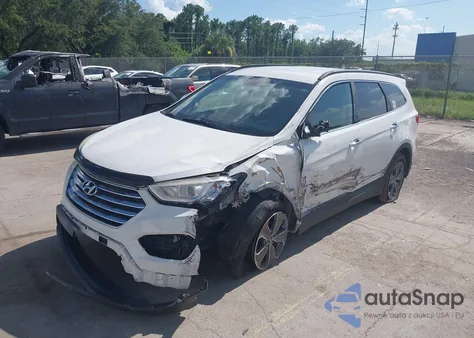 2016 Hyundai Santa Fe Se из США, поврежденный, VIN KM8SM4HF8GU147288